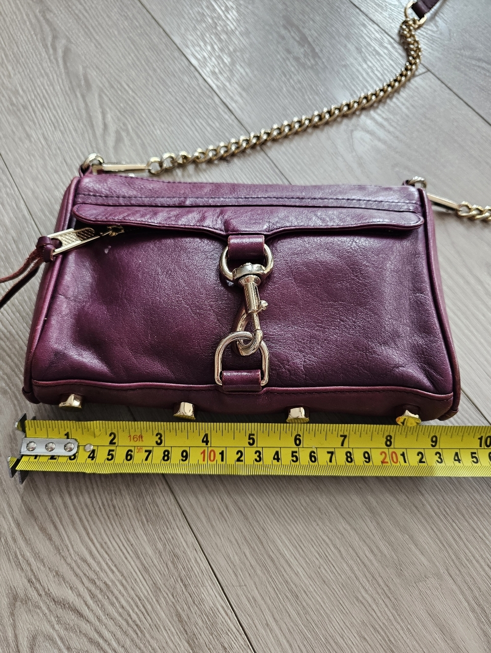 Rebecca Minkoff Mini MAC Crossbody Leather Bag - Picture 13 of 16